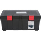 Zenith Safety 31-Gallon Tool Box Spill Kits, Universal, With Storage Container-Contents: 25 Sorbent pads (15" x 17") , 4 Sorbent socks (3" x 48') , 5 Sorbent pillows (8" x 18") , 1 Bag of Oil Gator 30-lb , 1 Drain cover 36" x 36", 2 Pairs nitrile gloves 2XL (11) , 2 Pairs safety goggles (one size), 3 Disposal bags (26" x 36")