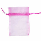 JAM Paper Sheer Bags - Small - 4" x 5.5" - Violet - 96 Pack-Color: Violet small sheer bag