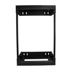 StarTech 15U Wall-Mount Server Rack, 12" x 20" (RK15WALLOA)-Easy installation with mounting holes spaced 12 and 16 in. apart to match standard wall studs