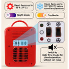 Coca-Cola Peace 1971 Series Mini Fridge 6 Can Cooler/Warmer-Keeps items cool to 32 degree-F (18 degree-C) below room temperature or warm up to 135 degree-F (57 degree-C)