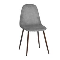 FurnitureR Grey Dining Chair, Set of 4, Charlton-Dining Chair