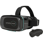 ReTrak Utopia 360-degree Virtual Reality 3D Headset with Bluetooth Controller (EUVRC)-Virtual Reality headset & Bluetooth controller