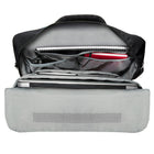 Vangoddy Slate Shoudler Carrying Bag For 17.3" Laptop - Black-Two front zipper compartments for all your necessities