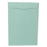 JAM Paper 9" x 12" Open End Catalog Envelopes, Aqua Blue, 100 Pack (31287530f)-9" x 12"
