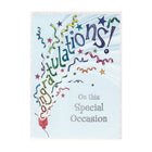 Rosedale 5" x 7" Congratulations! On This Special Occasion Greeting Cards And Envelopes, 12 Pack (17403)-Printed on premium uncoated card stock