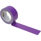 Colour Duck Tape Brand Duct Tape, Purple Duchess-Tears easily by hand without curling and conforms to uneven surfaces