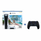 Playstation 5 Horizon Forbidden West Console Bundle with Black DualSense Wireless Controller-Fast-travel and get back into the game almost instantly with the PS5 console’s ultra-high-speed SSD and fast load times