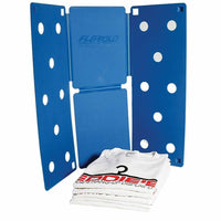 Eddie's Hang-Up Display Ltd. FlipFold Shirt Folder, 9" x 12" Blue, 5 Pack-FlipFold folding tool