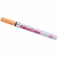 JAM Paper Marvy Uchida Fine-Line Opaque Paint Markers - Peach - 5 Pack-Fine line marker for writing and artwork