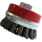 Osborn Bridled Cup Brushes, 3" Dia. x 5/8"-11 Arbor - 3 Pack-Application Type Stainless Steel