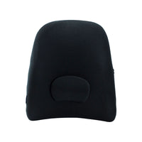 ObusForme Back Support - Wideback - Black-Extra Wide Support: The Obusforme Lowback Backrest Support designed for individuals with broader backs: Males Waist Size 44+/ Females Size 18+