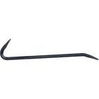 Gray Tools Goose Neck Wrecking Bar, 3/4" Shank X 24" Long, Royal Blue Paint Finish-Shank size (inches): 3/4"