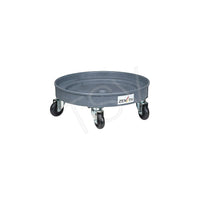 Zenith Safety Leak Containment Drum Dollies, 24.25" Dia. x 8.625" H, 1.5 Us Gal. Spill Cap.-Dimensions 24.25" dia. X 8.625" H