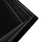 JAM Paper Display Book - 14" x 17" - Black - 24 Pages/Book-Size: 14 x 7 inches