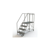 Tri-Arc Mobile Work Platform, 4 Step, 40" x 47" (WLWP142448SL)-Frame Material: Steel
