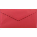 JAM Paper Monarch Recycled Coloured Envelopes - 3.875" x 7.5" - Red - 50 Pack -Colour: Red