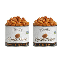 Feridies Virginia Hot & Spicy Peanuts - 2 Pack-Feridies Virginia Hot & Spicy peanuts cooked in pure peanut oil and flavored with the finest pepper spices.