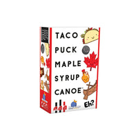 Blue Orange Taco Puck Maple Syrup Canoe-Family Game