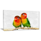 Designart Best Bird Friends Canvas Art Print, (PT2492-32-16)-Print
