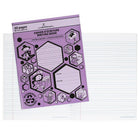 Louis Garneau Interlined/Dotted Notebook, 9" x 7", 32 Pages, Purple-32 pages