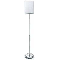 Azar Displays 11" x 8.5" Acrylic Sign Holder with Stand, Clear (300840)-Use for store fronts, trade show booths and much more