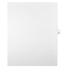 Mark Maker Legal Exhibit Index Tab White Single Tabs, 1/25th Cut, Letter Size, No Holes, Number 87, 25 Pack-White Single Tabs, 1/25th Cut