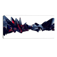 Designart Nice to Meet You Abstract Canvas Art Print, (PT3092-32-16)-Print