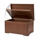 TRINITY EcoStorage 70 Gallon Outdoor Deck Box, Amber Brown (THBAB-3108)-UV stabilized to help reduce fading