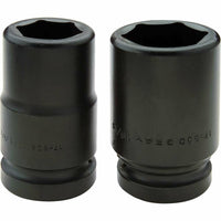Gray Tools 2-5/8" X 1" Drive, 6 Point Deep Length, Impact Socket-Size: 2 5/8"