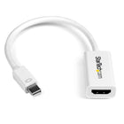 StarTech Mini Displayport to HDMI 4K Audio/Video/Mdp 1.2 Active Adapter For Mac Book Pro/Mac Book Air, 4K@30 Hz, White-Prepare for the next generation of displays, with support for Ultra HD 4K video