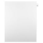 Mark Maker Legal Exhibit Index Tab White Single Tabs, 1/25th Cut, Letter Size, No Holes, Number 102, 25 Pack-White Single Tabs, 1/25th Cut