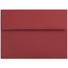 JAM Paper A7 Invitation Envelopes, 5.25 x 7.25, Dark Red, 250 Pack (31511307H)-Red dark base envelope