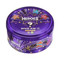 Cadbury UK Heroes Limited Game Edition Tin with Assorted Chocolates and Toffee - 900g-Includes Cadbury Dairy Milk, Cadbury Dairy Milk Caramel, Eclairs, Fudge, Twirl, Twisted, Crunchie Bits, Dinky Decker and Wispa