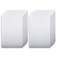Office Works Foam Boards with Grid, 20 x 30 inches, White, 10 Pieces-Packaging: includes a total of 10 foam boards