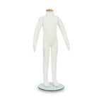 Can-Bramar RP 6-Years Old Soft Flexible Headless Mannequin, 41"H, 12" Dia Base, Fabric Nude-6-Years Old Soft Flexible Headless Mannequin in nude fabric. Perfect for fashion displays and store fixtures.