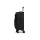 Bugatti Madison Ultimate 21.5" Softside Carry-on Luggage with Laundry Bag - Black-2 interior tightening straps to keep your personal belongings securely in place