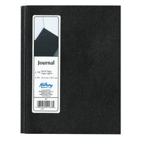 Hilroy H9 Ruled Journal - 7" x 9-1/4" - 96 Sheets - Black-Ruled 8 mm with margin