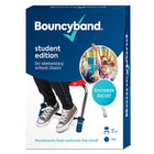 Bouncy Bands for Standard Chairs 13-18" Wide Blue Support Pipes, 2 Pack (BBABBCB)-Blue/Latex Free