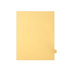 Mark Maker Legal Exhibit Index Tab Buff Single Tabs, 1/26h Cut, Letter Size, No Holes, Letter W, 25 Pack-Buff Single Tabs, 1/26th Cut
