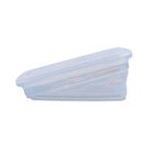 Minimal Silicone Food Storage Container - Clear - 860ml - Set of 2-Heat and freeze resistant