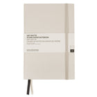 Gry Mattr Hardcover Stone Paper Notebook - A5 Lined - 160 pages - Cream-Back Pocket