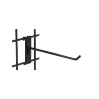 Eddie's 10" Grid wall Hook - Black - 50 Pack-Grid Wall Hook