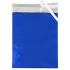 JAM Paper Foil Envelopes with Self Adhesive Closure, 10 x 13, Open End, Blue, 25 Pack (1323294)-Size: 10" x 13"