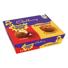 Cadbury UK Easter Mixed Creme Eggs & Caramel Eggs - 400g-5x Milk chocolate eggs filled with sticky, liquid caramel centres, 40g each