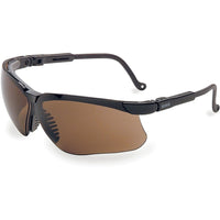 Uvex Genesis Safety Glasses, Brown Lens, Anti-Scratch Coating, Csa Z94.3 - 6 Pack-Lens Coating Anti-Scratch
