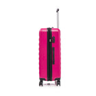 TOSCANO EMINENTE 20" Hardside Carry On Luggage - Fuschia-Deluxe Interior