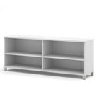 Pro-Linea Credenza, White (120612-1117)-Durable 1" commercial grade work surface with melamine finish that resists scratches, stains and wears.