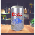 Coors Light Portable 8 Can Mini Fridge-Self-locking door handle