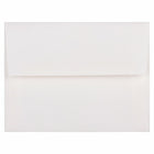 JAM Paper A2 Invitation Envelopes, 4.38 x 5.75, Strathmore Bright White Laid, 1000 Pack (99118B)-Bright white