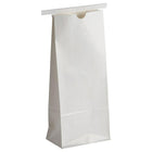 Wamaco 1 lb. Coffee Bag, White, 100 Pack-Dimensions: 4-1/4" x 9-3/4" x 2-1/2"
